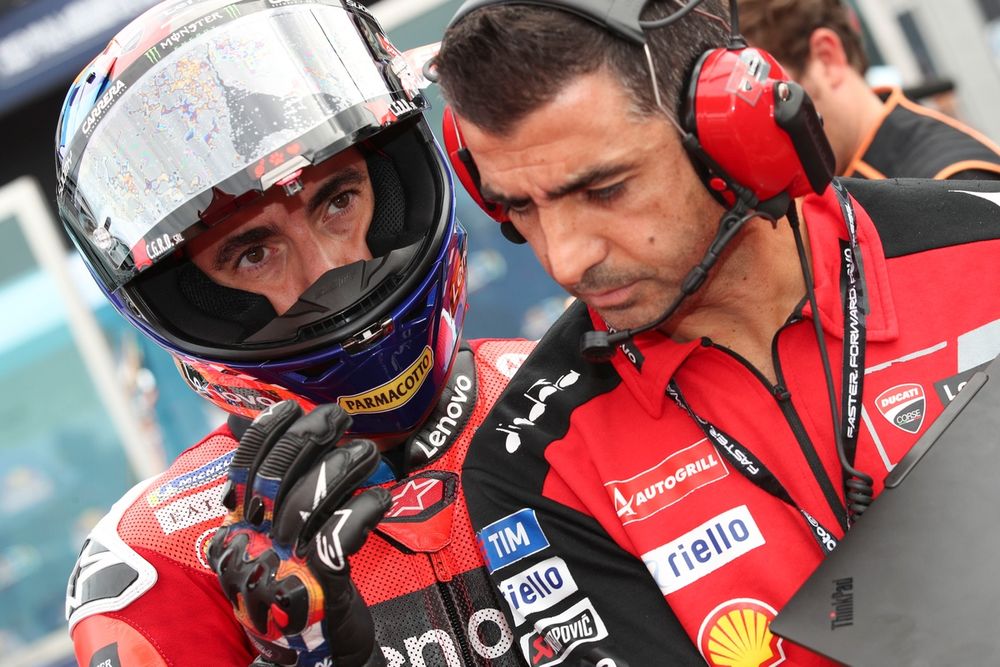 Pecco Bagnaia aurait au moins voulu pouvoir se battre.