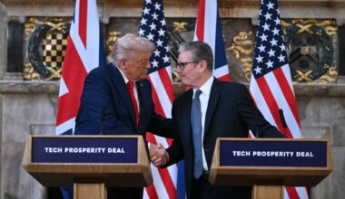La rencontre Trump-Starmer s’achève sur un accord « historique »… et des petits moments de malaise