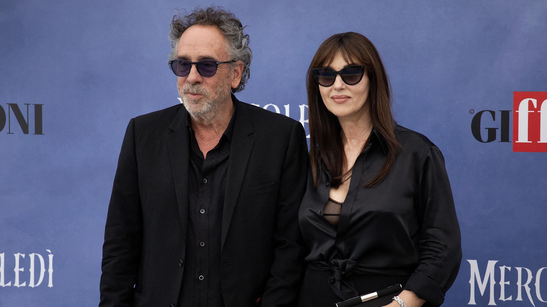 Tim Burton et Monica Bellucci annoncent leur séparation après trois ans de relation