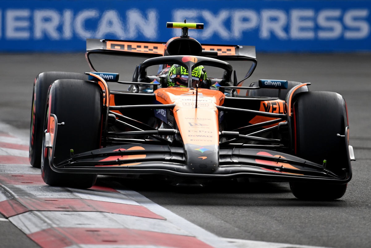 Lando Norris dans le vent avant les qualifications