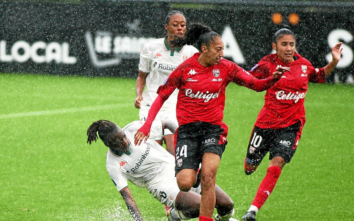 Seconde Ligue : les Guingampaises peuvent nourrir des regrets après leur match nul contre Nice