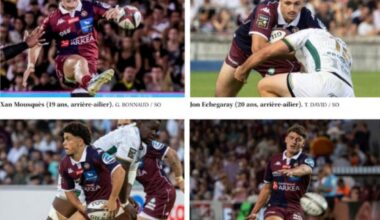 Top 14. L’UBB fait souffler un vent de jeunesse sur ce début de saison