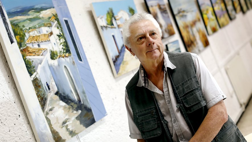 L’art du paysage, de la couleur et de la lumière avec le peintre alésien Michel Vézinet