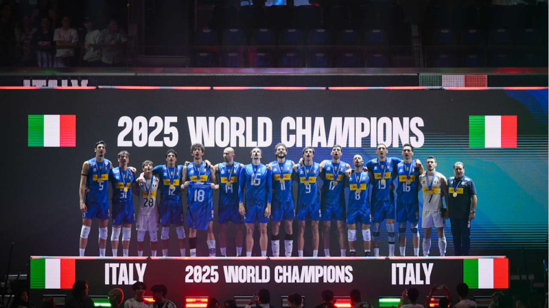 Mondial Volleyball: L'Italie conserve son titre... - mosaiquefm.net