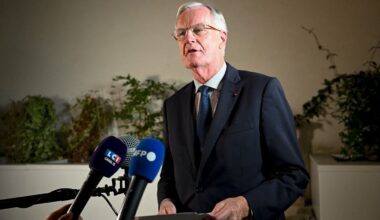 l'ancien Premier ministre Michel Barnier annonce sa victoire avec "plus de 62%" des voix
