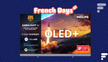 Déjà 500 € de remise pour le récent TV Philips 55910 avec sa dalle OLED+, Ambilight 4 cotés, Dolby Vision/Atmos, 144 Hz et audio Bowers & Wilkins