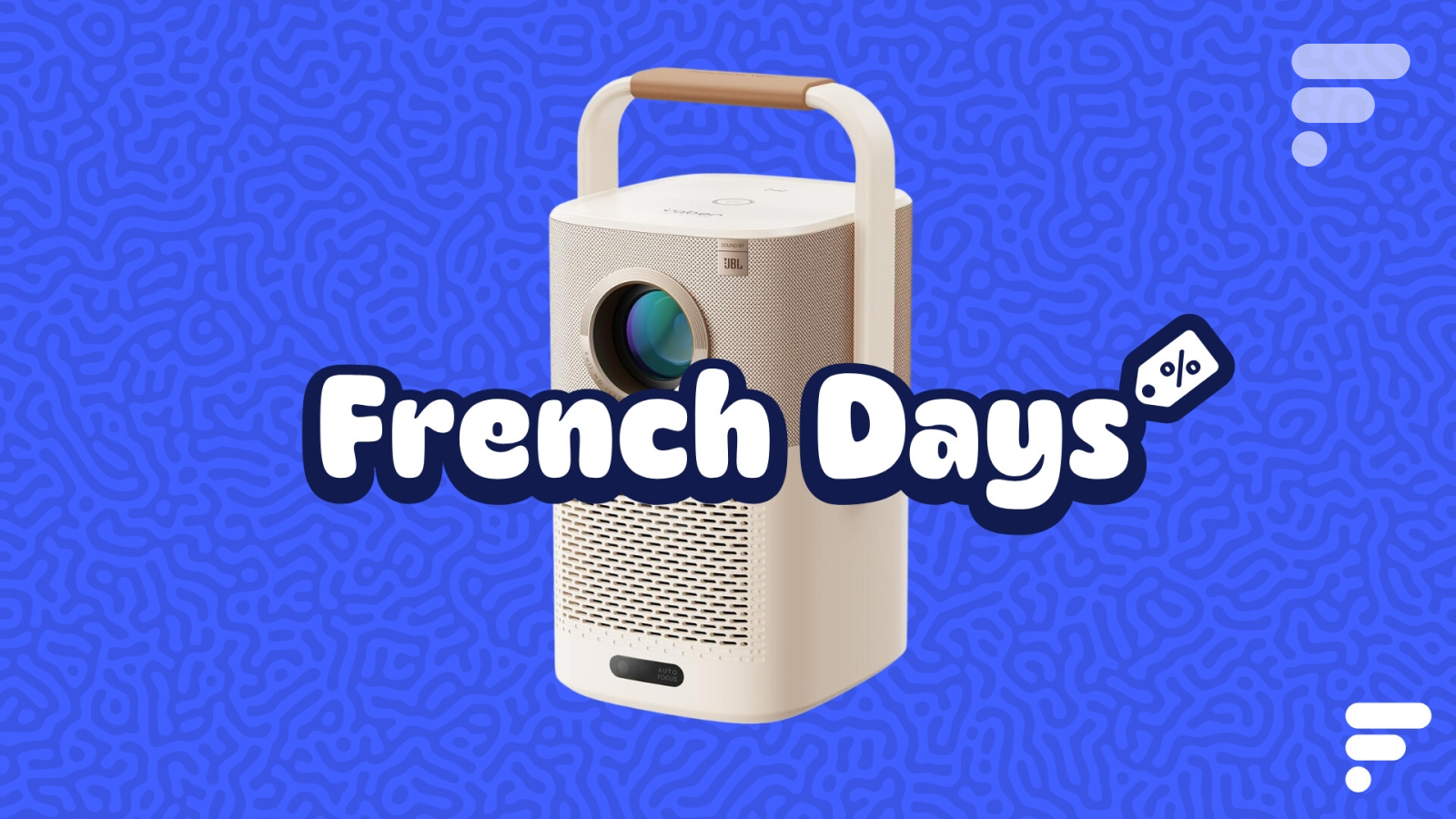 Ce vidéoprojecteur portable Full HD, avec du son JBL et Dolby Audio, est 110 € moins cher pendant les French Days