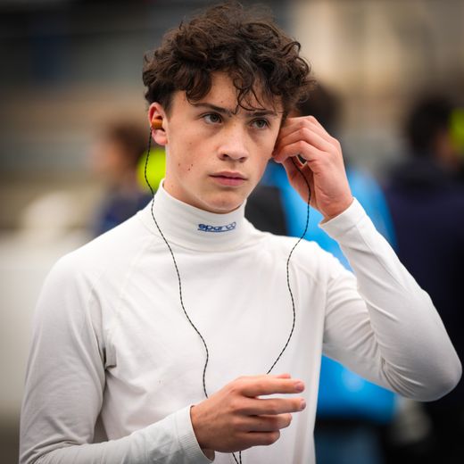 Alexandre Munoz, champion de France de Formule 4 après une dernière victoire en "finale" au Mans ce week-end.