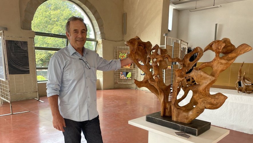Mirepoix. Quand les racines d’olivier deviennent œuvres d’art
