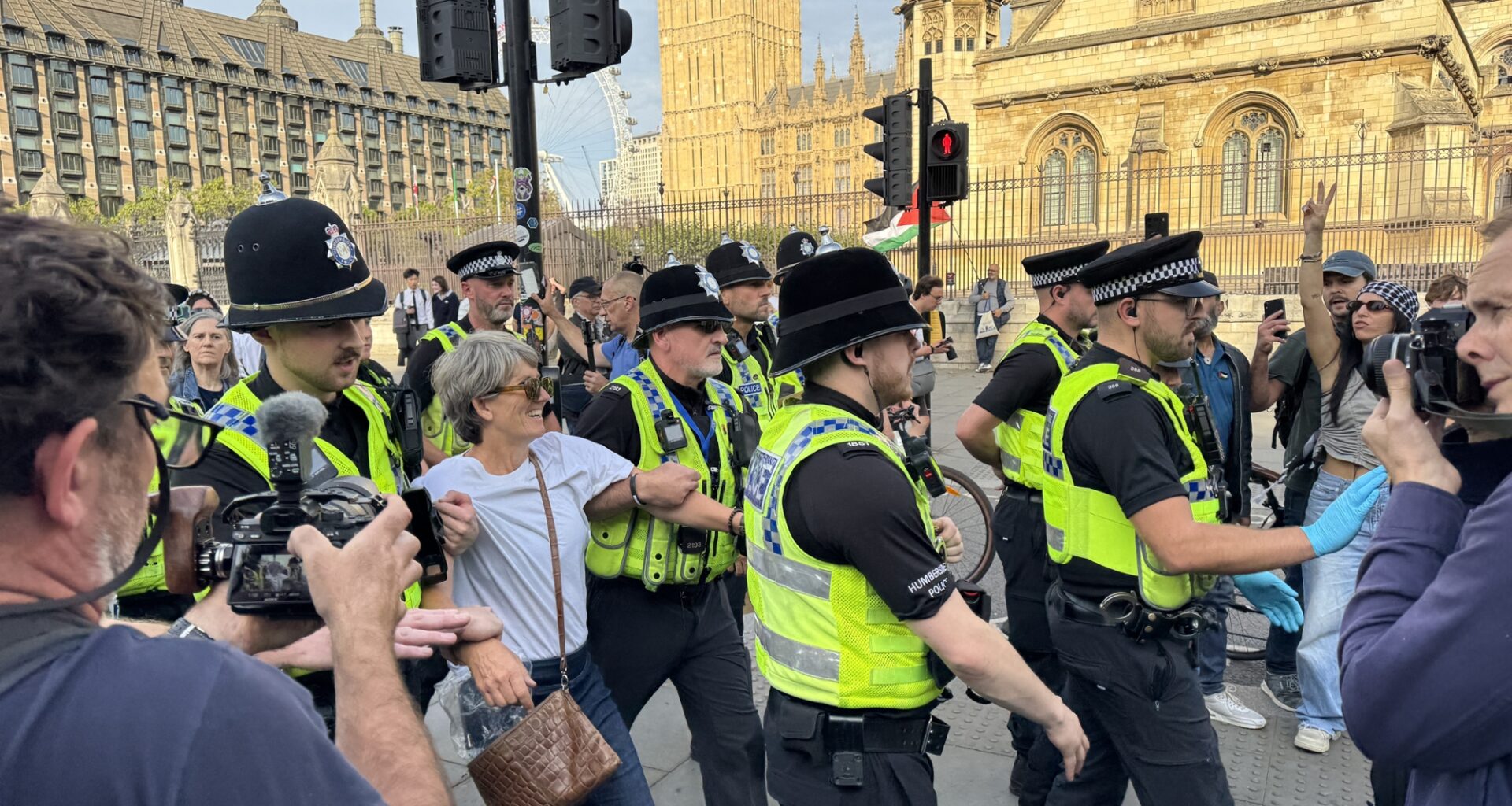 plus de 400 arrestations dans une manifestation pro-palestinienne à Londres