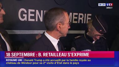 18 septembre : Bruno Retailleau s'exprime