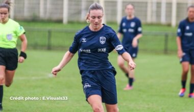 D3F : Première défaite de la saison pour les Girondines de Bordeaux à Montauban