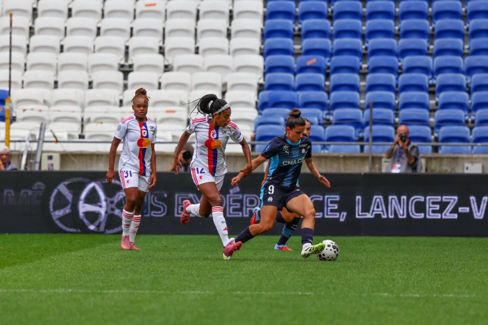 D1 féminine : les Olympiennes se sont battues comme des lionnes, mais s’inclinent au Groupama Stadium