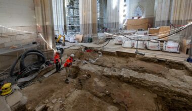 Ossements, caveaux, décors... De nombreuses découvertes lors des fouilles à la cathédrale de Nantes