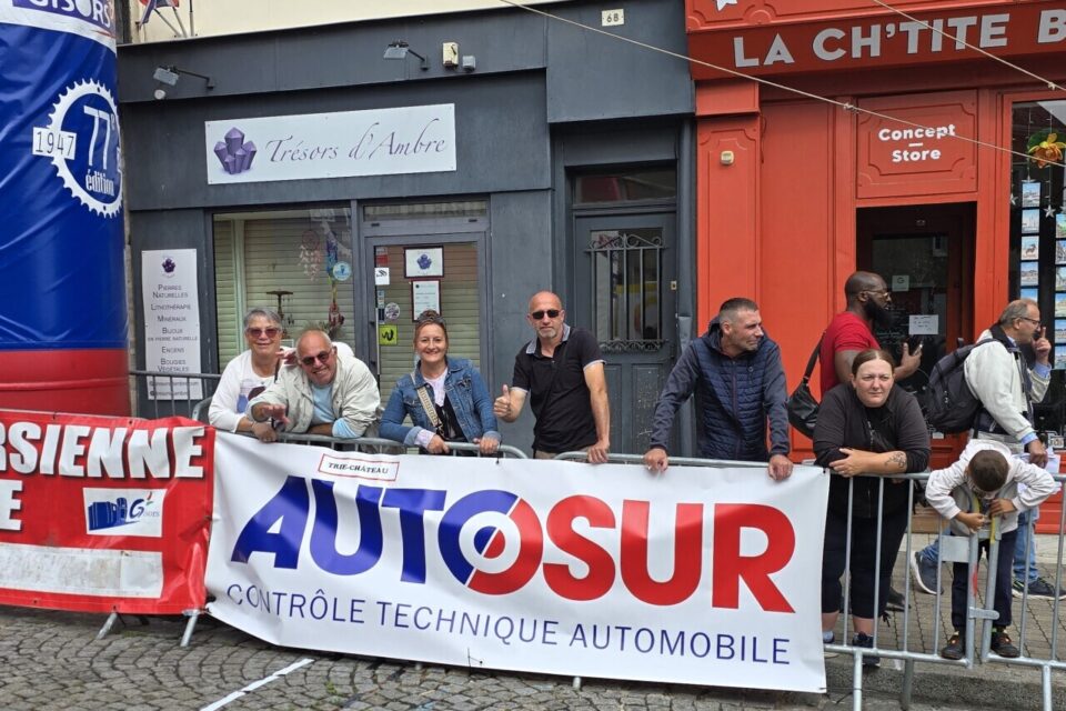 Les spectateurs attendaient l'arrivée avec beaucoup d'enthousiasme