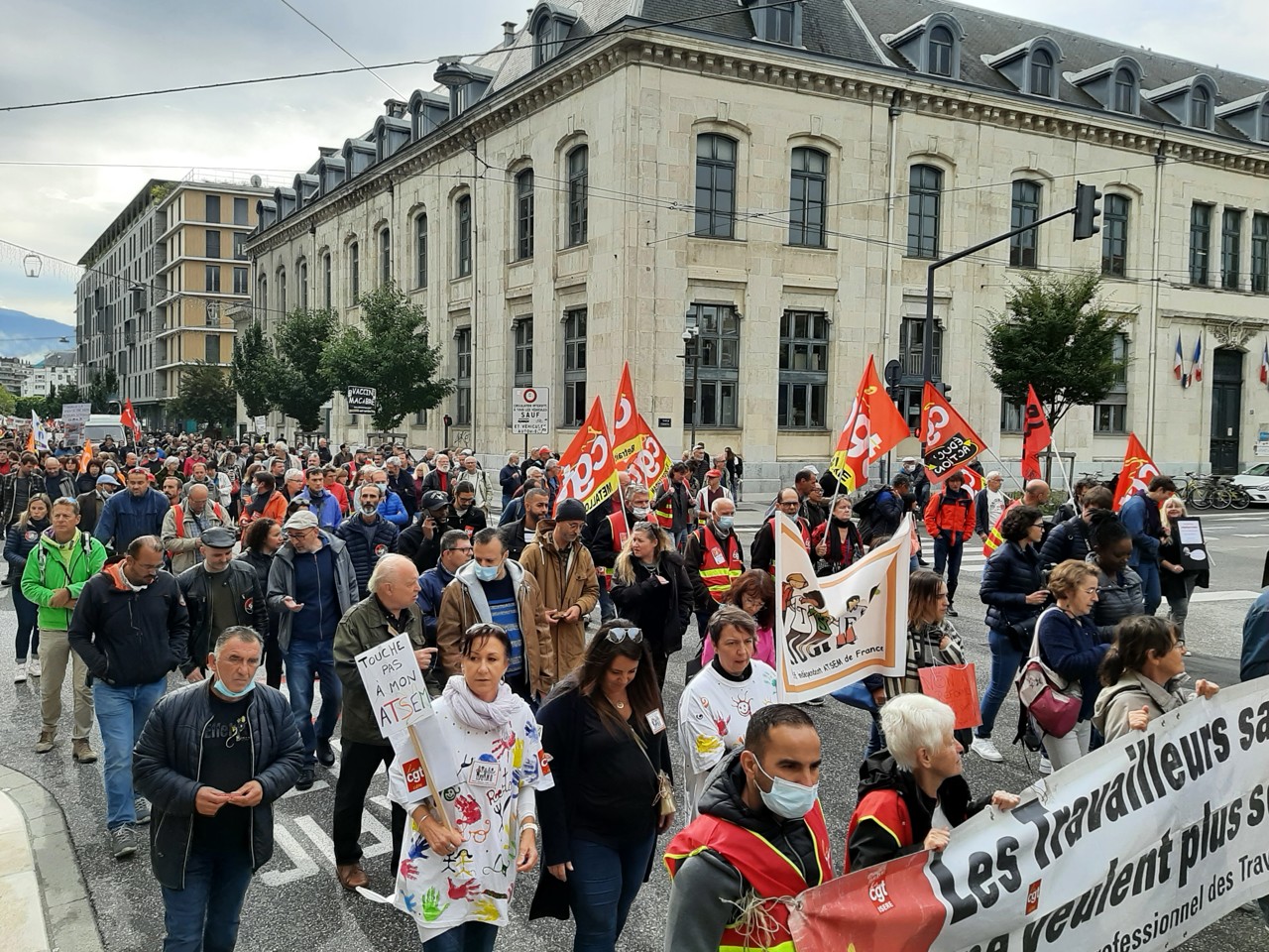 voici les actions prévues avant la manifestation du 18 septembre