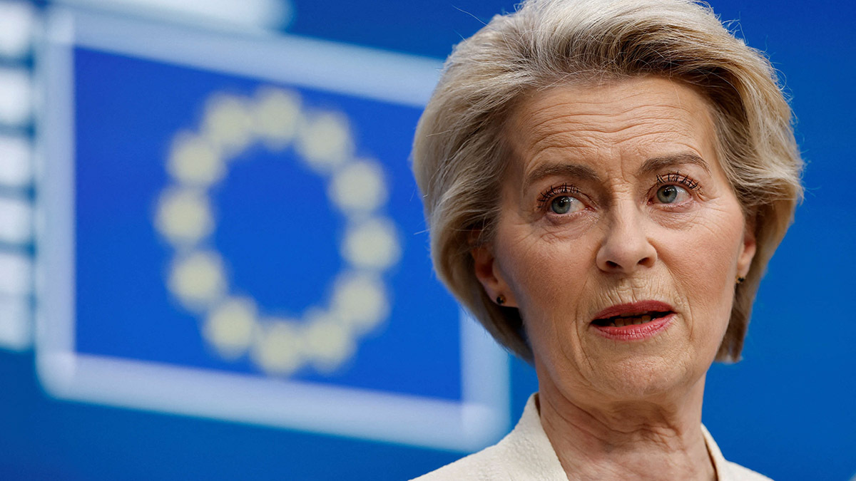  La presidenta de la Comisión Europea, Ursula von der Leyen - REUTERS/ STEPHANIE LECOCQ
