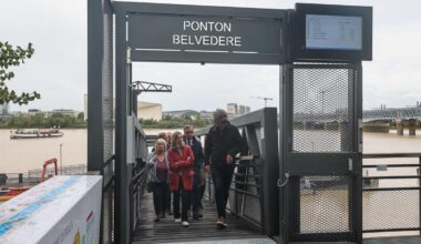 un nouveau ponton voit le jour dans le quartier Belvédère