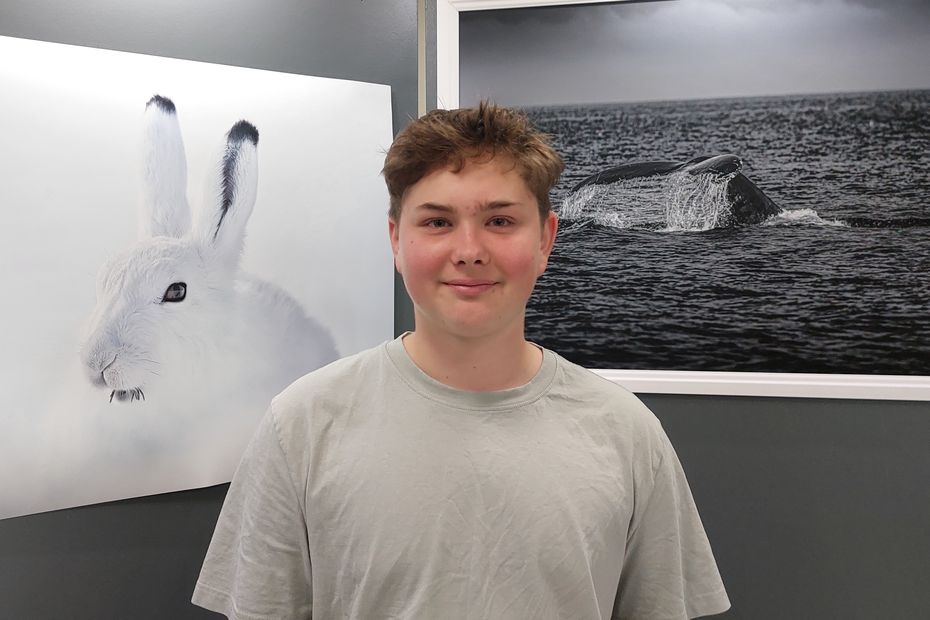 Première exposition photos et vidéos pour le Miquelonnais Micah de Lizaraga, 17 ans