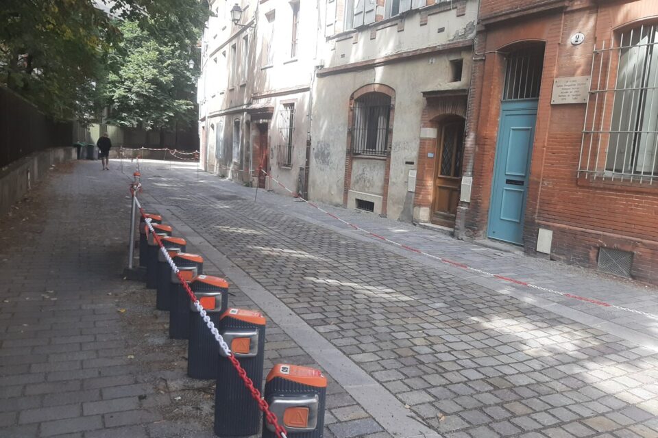 La future station VélôToulouse a été installée.