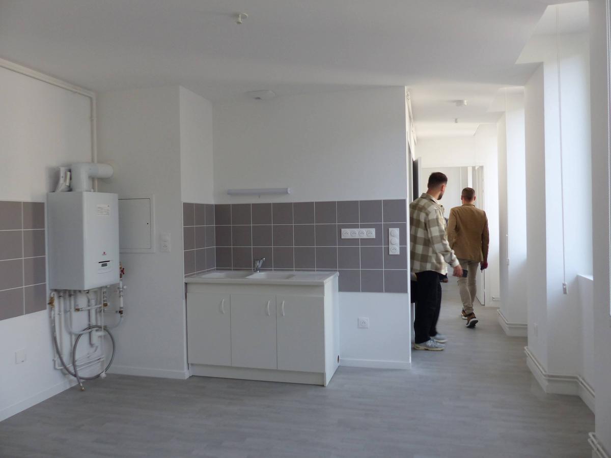 L’un des appartements qui accueillera une famille éligible au logement social.