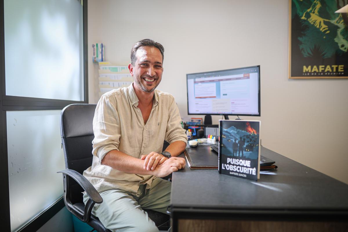 Baptiste Luaces publie un nouveau livre