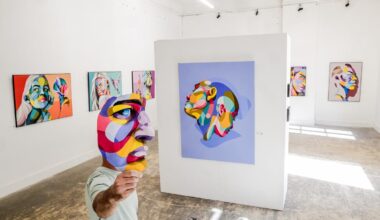 les peintures du graffeur girondin Alber, entre la galerie et la rue