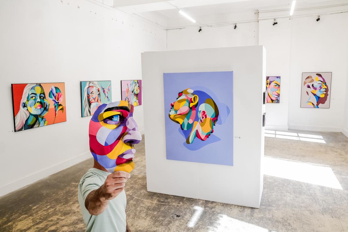 les peintures du graffeur girondin Alber, entre la galerie et la rue