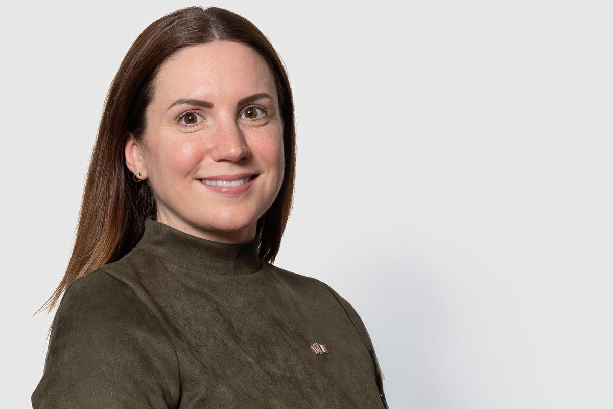 Jessica Kuhn, la nouvelle consule des USA à Bordeaux, le 24 septembre dernier au siège de « Sud Ouest ».