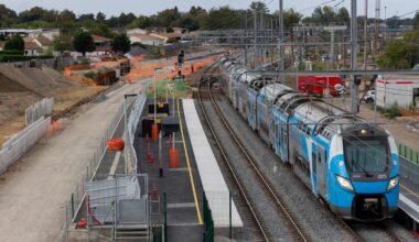 après six mois de travaux, les trains vont de nouveau s’arrêter en gare de Villenave-d’Ornon