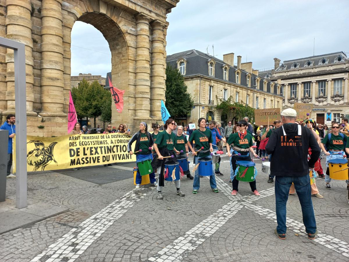 une centaine de personnes mobilisées à Bordeaux