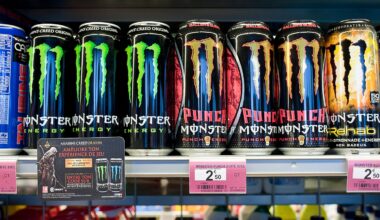les boissons énergisantes bientôt interdites aux moins de 16 ans en Angleterre