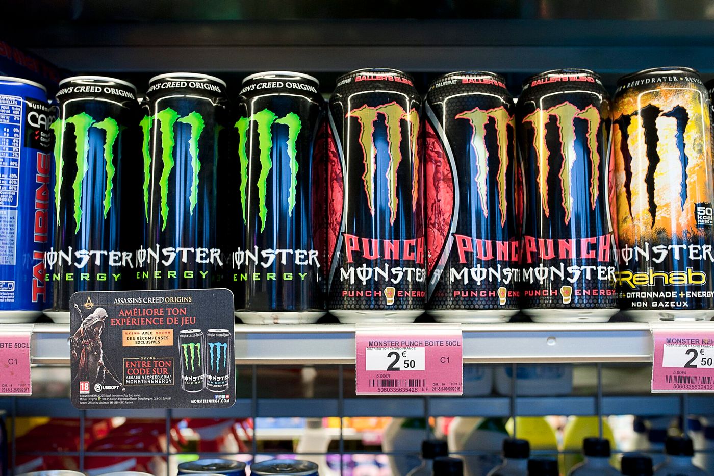 les boissons énergisantes bientôt interdites aux moins de 16 ans en Angleterre
