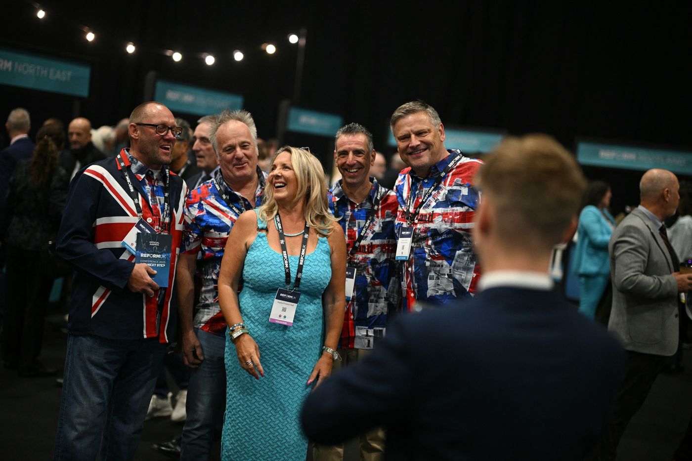 en Congrès à Birmingham, Reform UK surfe sur la question migratoire
