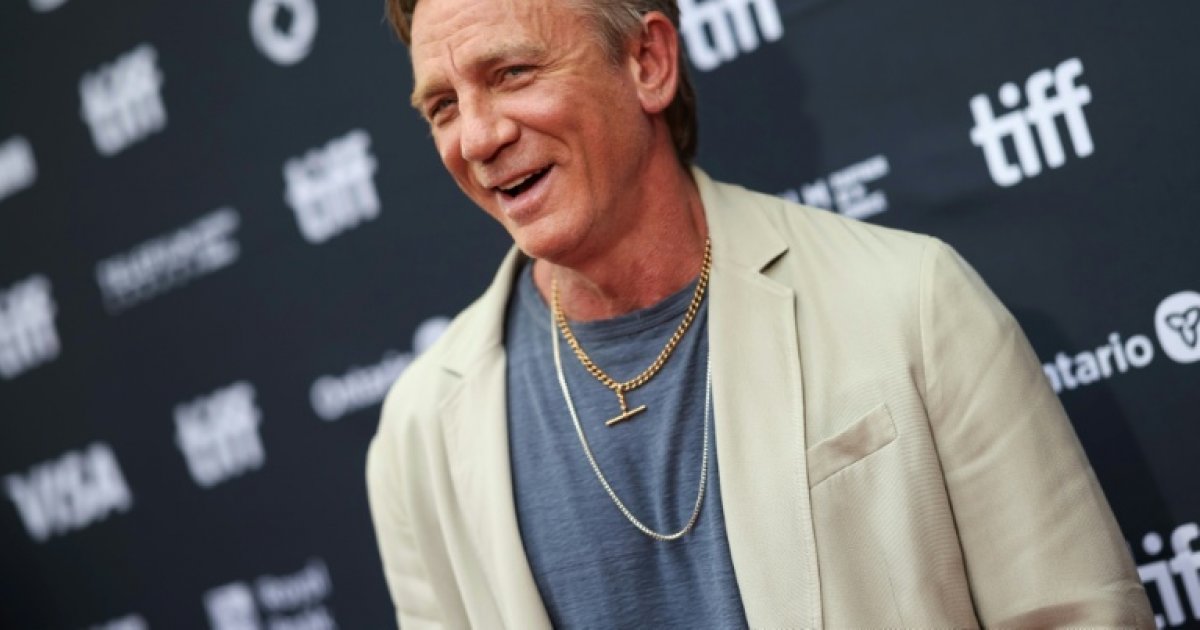 Daniel Craig sur le tapis rouge de Toronto pour "À couteaux tirés" : Actualités