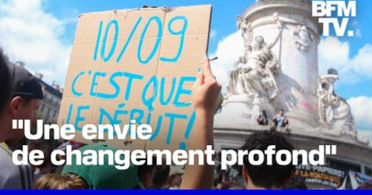 ROBIN DE BFM - Au cœur de la mobilisation « Bloquons tout » à Paris : Actualités