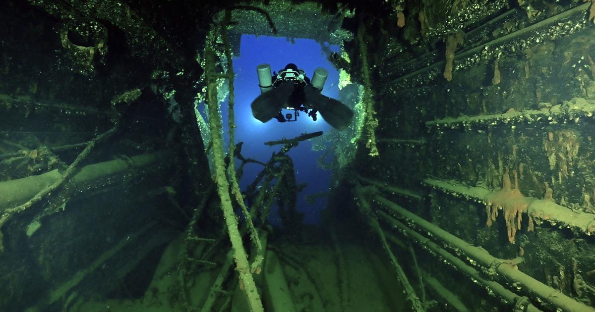 un siècle après son naufrage, les premiers objets récupérés dans l’épave du Britannic, jumeau du Titanic
