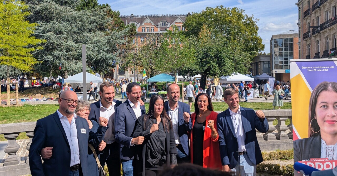 LFI profite de la Braderie de Lille pour annoncer sa candidate aux Municipales 2026, Lahouaria Addouche