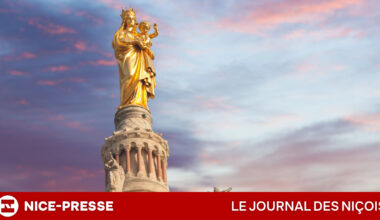 la Bonne Mère restaurée avec 40.000 feuilles d’or dans un chantier spectaculaire très attendu à Marseille
