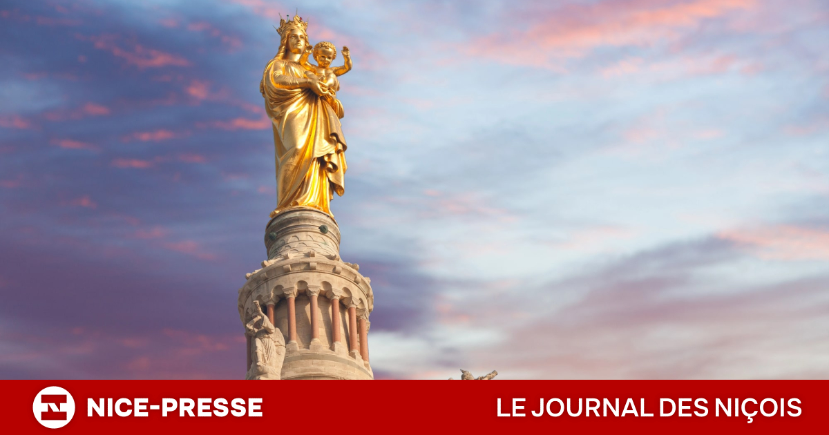 la Bonne Mère restaurée avec 40.000 feuilles d’or dans un chantier spectaculaire très attendu à Marseille