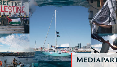 À Marseille, un bateau français prend la mer en soutien à Gaza - Mediapart