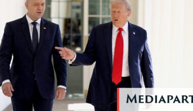 Auprès de Trump, le président polonais embarrasse son propre gouvernement - Mediapart
