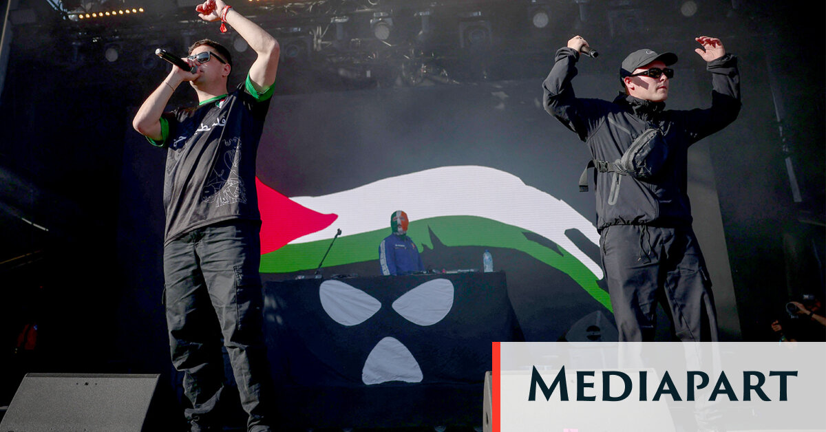 Le groupe de hip-hop Kneecap : « Les Irlandais ne seront jamais silencieux sur la Palestine » - Mediapart
