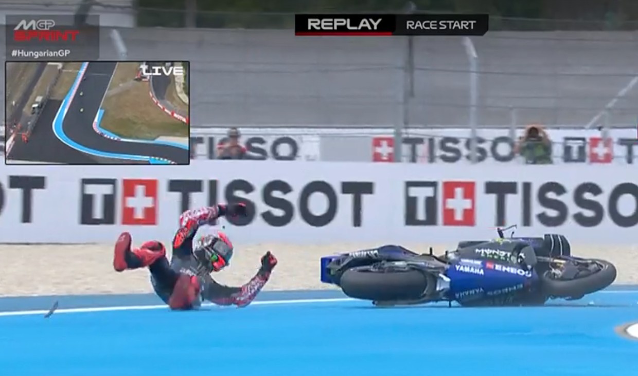 Moto GP | Coup double pour les Français Quartararo et Zarco en Hongrie