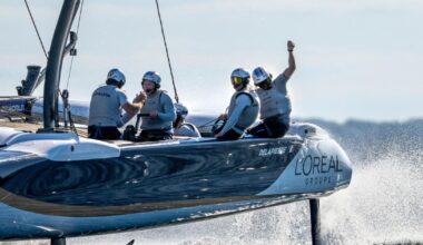 soutenue par Kylian Mbappé, l’équipe de France de Sail GP débarque avec ambition à Saint-Tropez