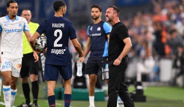 exclu lors du Classique OM-PSG, De Zerbi connaît sa sanction