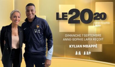 Le premier invité d'Anne-Sophie Lapix pour son interview du dimanche soir sur M6 sera… Kylian Mbappé
