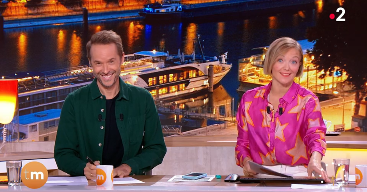 panne de réveil dans «Télématin» pour Maya Lauqué, Damien Thévenot la charrie