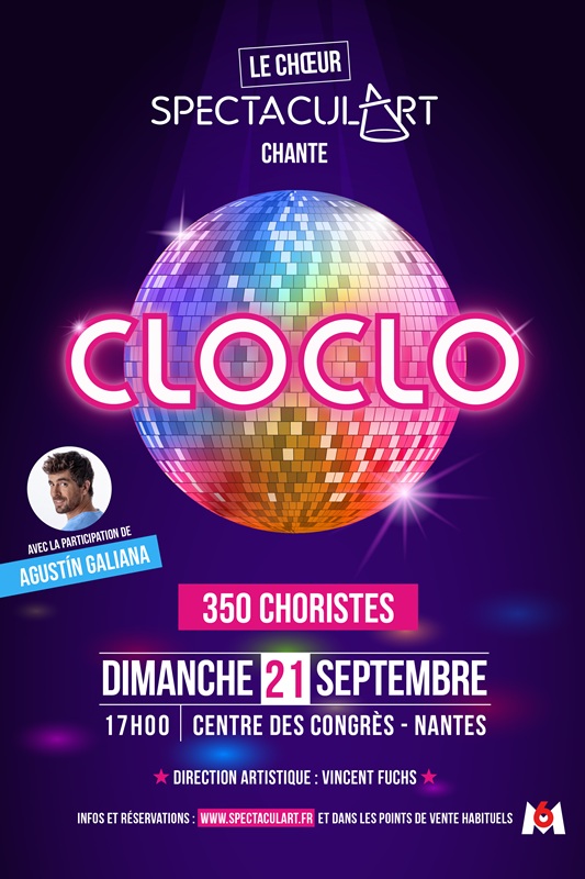 SPECTACUL'ART CHANTE CLOCLO - La Cité