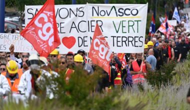 RTL Infos - Manifestation ce jeudi: À Hagondange, les salariés de Novasco sont au bord du gouffre